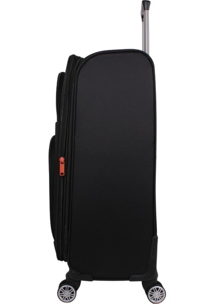 Ultra Lıght Körüklü Kumaş Kabin Boy Valiz Siyah fiyatları