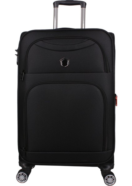 Ultra Lıght Körüklü Kumaş Kabin Boy Valiz Siyah indirimleri