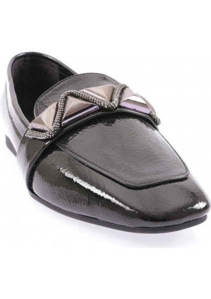 5001-23Y Kadin Silver Taş Metal Tokali Babet fiyatları