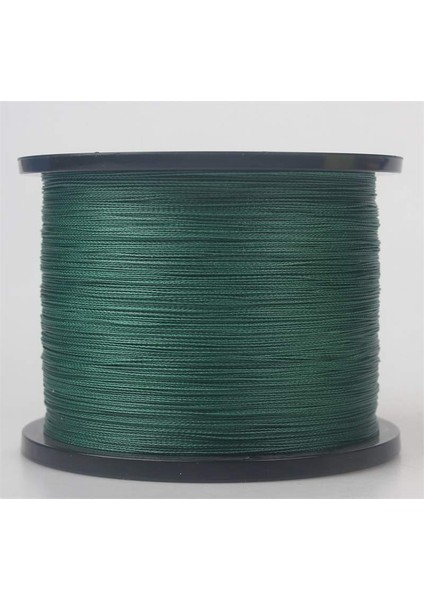 8 Kat Yeşil Renk 1000 Metre Örgü Misina 0.10 mm 7.2 kg ÇEKER,1000 M