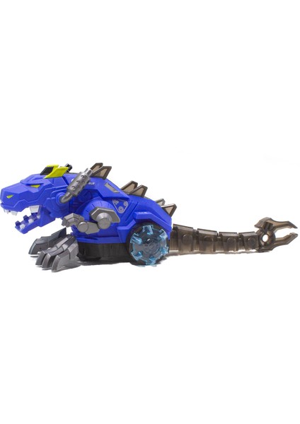 Oyuncak Dinozor Mekanik Mavi Işıklı Sesli Duman Çıkaran 35 cm