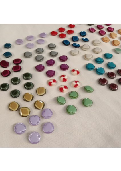 Karma Bebek Sedef Düğme 100 Adet ( 8 ) modelleri