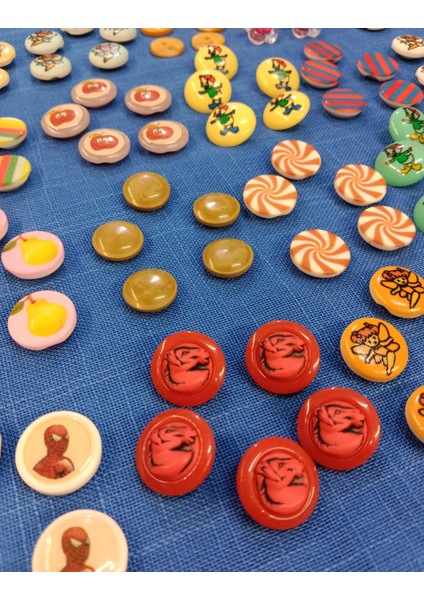 Karma Bebek Düğmesi 100 Adet ( 4 ) fiyatları