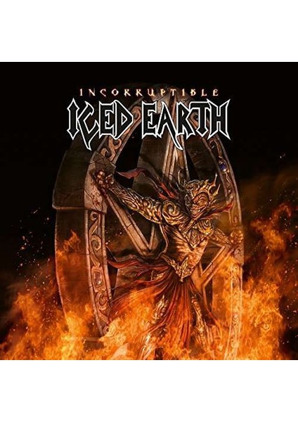 Iced Earth Incorruptible (Limited Deluxe Edition Transpared Red 2X10") - Plak