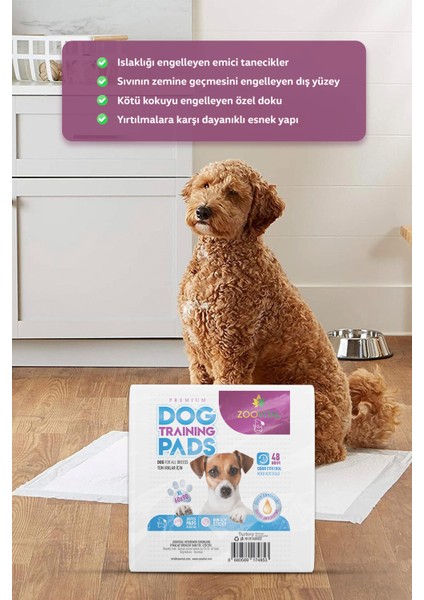 60X90 cm Kedi Köpek Çiş Pedi 30 Adet