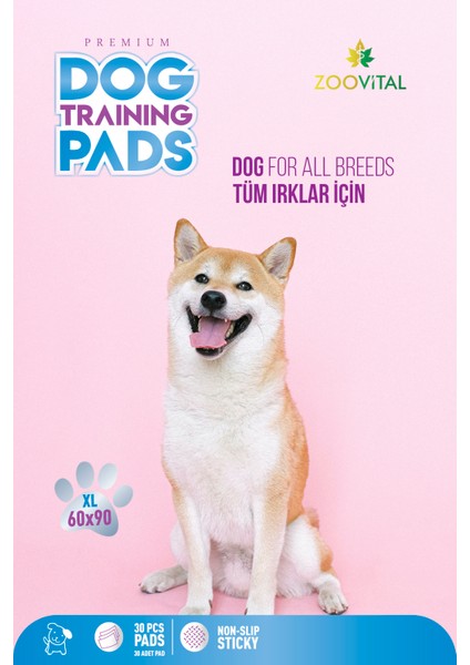 60X90 cm Kedi Köpek Çiş Pedi 30 Adet