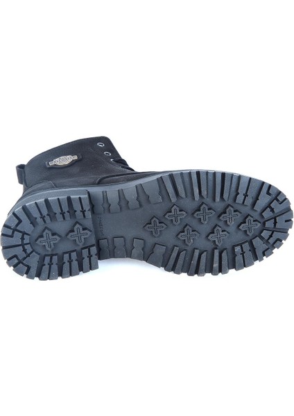 230037 Siyah Nubuk Deri Erkek Bot modelleri