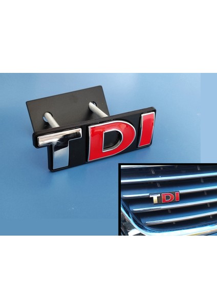 Çift Kırmızı Tdi Panjur Arma - Tdı Panjur Arma Logo