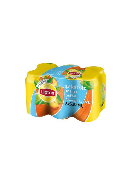 Ice Tea Şeftali Light Şekersiz Kutu 6X330 ml