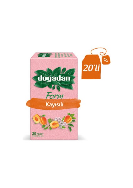 Form Kayısılı Karışık Bitki Çayı 40 G