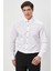 ALTINYILDIZ CLASSICS Erkek Beyaz Slim Fit Dar Kesim Ata Yaka Uzun Kollu Klasik Gömlek 1