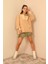 Atlas Kumaş Fermuarlı Yaka Kadın Sweatshirt 2