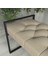 Antre Bench, Puf, Metal Ayaklı Puf, 2
