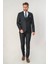Abrantes TY12 Extra Slim Fit Yelekli 6 Drop Takım Elbise Desenli 1