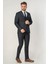 Abrantes TY12 Extra Slim Fit Yelekli 6 Drop Takım Elbise Desenli 3