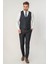 Abrantes TY12 Extra Slim Fit Yelekli 6 Drop Takım Elbise Desenli 4