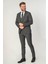 Albufeira TY126 Slim Fit Yelekli 6 Drop Takım Elbise Desenli 2