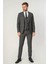 Albufeira TY126 Slim Fit Yelekli 6 Drop Takım Elbise Desenli 3