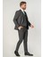 Albufeira TY126 Slim Fit Yelekli 6 Drop Takım Elbise Desenli 4