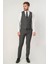 Albufeira TY126 Slim Fit Yelekli 6 Drop Takım Elbise Desenli 5