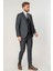 Águeda TY124 Slim Fit Yelekli 6 Drop Takım Elbise Desenli 3