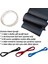 Ford Courier Trend Paket Plastik Tam Uyumlu Spor Noktalı ve Tüysüz Süet Kombin Kırmızı Yüzük Kırmızı Dikiş Direksiyon Kılıfı 3