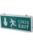 CT-9167 Aşağı Çıkış Exit Levhası Şarjlı Ledli 1