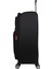 Ultra Lıght Körüklü Kumaş Kabin Boy Valiz Siyah 2