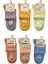 Kız Çocuk Modal Plus Konç Patik Pastel Renk Dikişsiz Çorap - 6 Adet 1