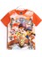 3D Paw Patrol Prate Rescue Movie Baskılı Çocuk T-Shirt Turuncu 1