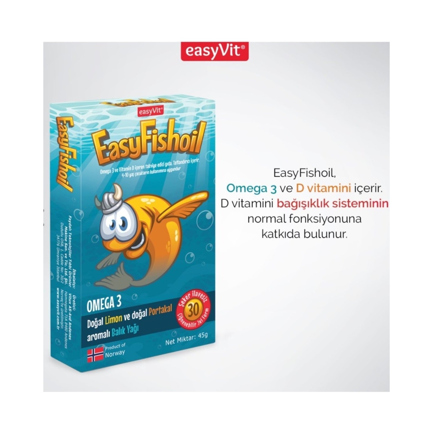 EasyFishoil Easy Fishoil Easy Fish Oil 30 Jel Tablet x 2 Fiyatı