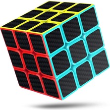 Kuzey Vip Kalite Fiber Karbon 3x3 Zeka Küpü 3x3 Sabır Küpü 3x3 Fiber Carbon Rubiks Cube Akıl Oyunları