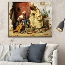 Morfil Sanat Atölyesi Jean Discart Ayakkabı Tamircisi Kanvas Tablo