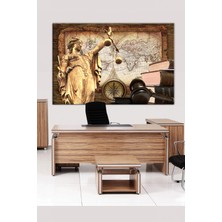 Morfil Sanat Atölyesi Avukatlara Özel Hukuk Adalet Temalı Muhteşem Kanvas Tablo