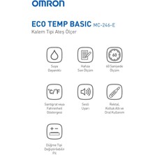 Omron Eco Temp Basic Dijital Ateş Ölçer