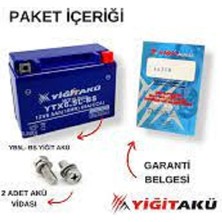 Yiğit 12V 6.5AH Yiğit Akü Ytx6.5l-Bs (Mf)