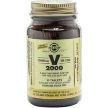 Solgar Vm 2000 Multivitamin 30 Tablet