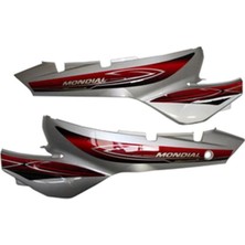 Motosvn Mondıal Sfc 100 Sele Altı Yan Kapak Sağ-Sol Gri Orjınal