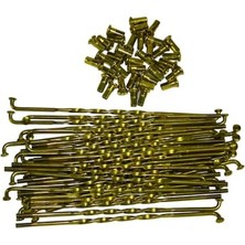 Motosvn Cub Arka Jant Teli 160-4  Sarı Gold