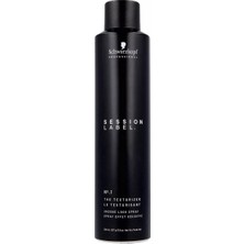 Schwarzkopf Session Label The Texturizer No.1 Doku Verici Hacim Verici Belirginleştirici Saç Spreyi