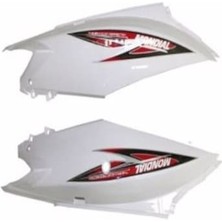 Motosvn Mash 150 Sele Altı Yan Kapak Beyaz Sağ-Sol Takım