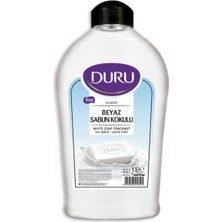 Duru Beyaz Sabun Kokulu Sıvı Sabun 1,5+1,5+300ML