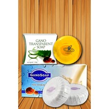 Gano Soap Orjinal Soap ve Transparent (Keçi Sütlü ve Şeffaf Sabun) 3 Ad 100 G Sabun Gano