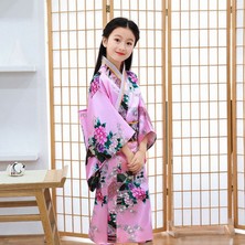 Janae Geleneksel Yukata Kız Çocuk Elbise Kimono (Yurt Dışından)