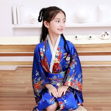 Janae Japon Tarzı Kız Geleneksel Ao Dai Yukata Kimono (Yurt Dışından)