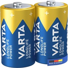Varta Longlife Power D Boy Büyük Pil
