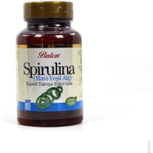 Balen Spirulina Mavi-Yeşil Alg Hapı 80 Kapsül x 375 Mg