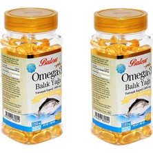 Balen Omega 3 Balık Yağı 1380 Mg 100 Yumuşak Kapsül 2 Adet