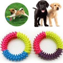 Nakres Köpek Isırma Çemberi Diş Kaşıma Aparatı Köpek Oyuncağı (12 Cm)