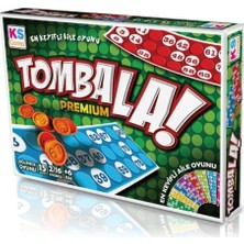 KS Games Premium Tombala Eğlenceli Aile Oyunu 2-16 Oyuncu İçin Strateji ve Parti Oyunu